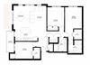 Grand Central Flats_3 Bedroom Floor Plan